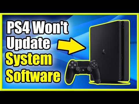 How to FIX PS4 Won&rsquo;t Update System Software (Easy Method!)