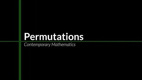 Math 1029 11.2: Permutations