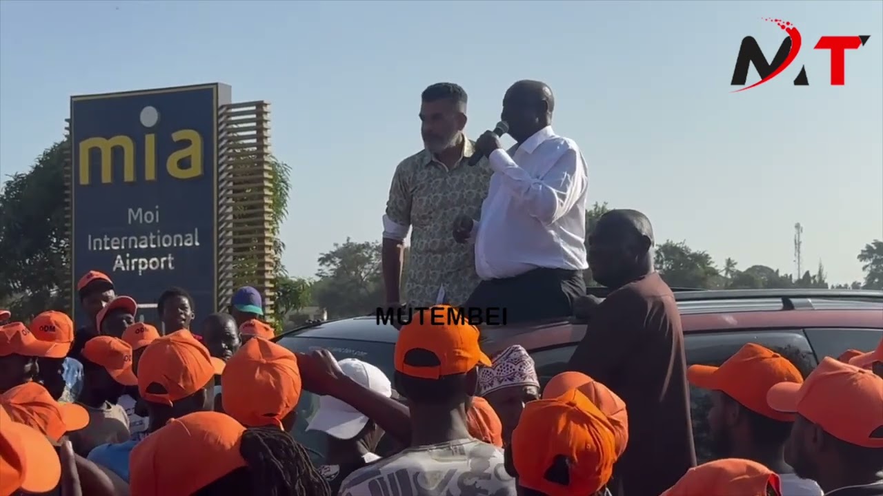 Обуру Сифуне: Я не позволю тебе уничтожить ODM на моих глазах!!