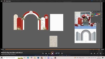 Hướng Dẫn Thiết Kế Cổng Hoa Đám Cưới Trên AI – Đẹp & Chuyên Nghiệp 🌸🎨