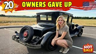 THE CLASSIC CAR MARKET IS IN TROUBLE. Look at these sale results || 20 Classic Cars For Sale