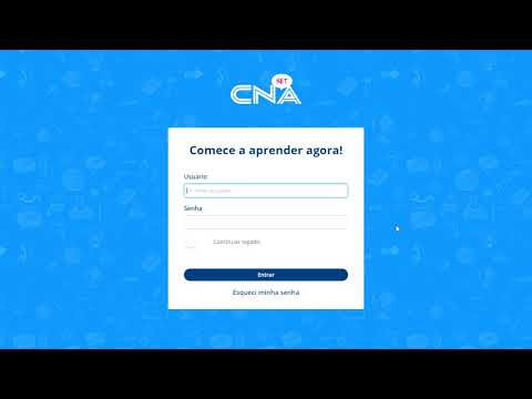 Novo CNA Net para Responsáveis - REGISTRO/CADASTRO CHAVE DE ACESSO