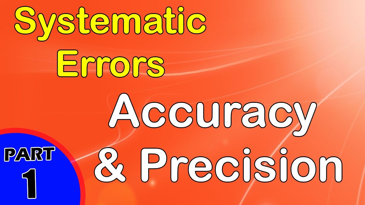 Accuracy and precision | Scalars and Vectors | Systematic Errors | When ...