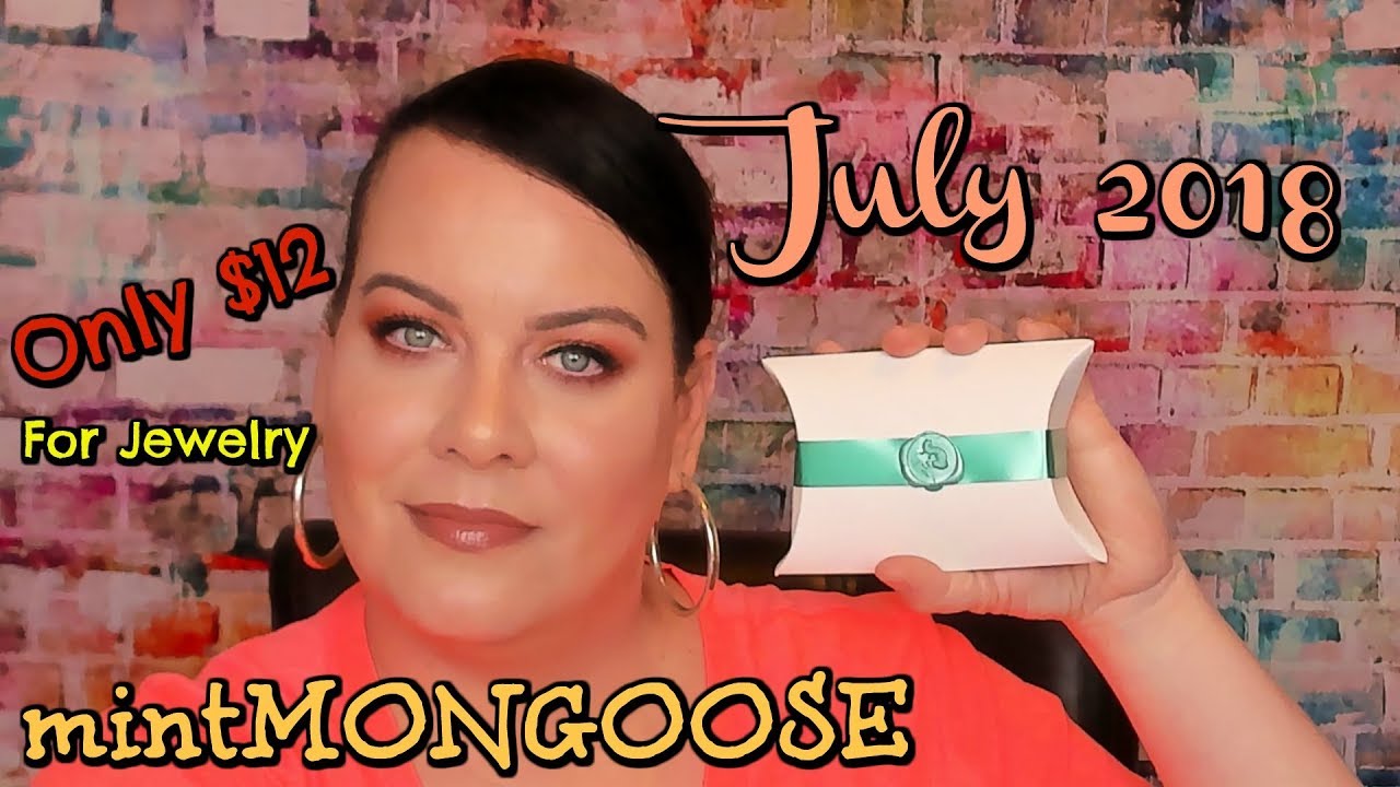 Best Jewelry Subscription // mintMONGOOSE July 2018 // Only $12