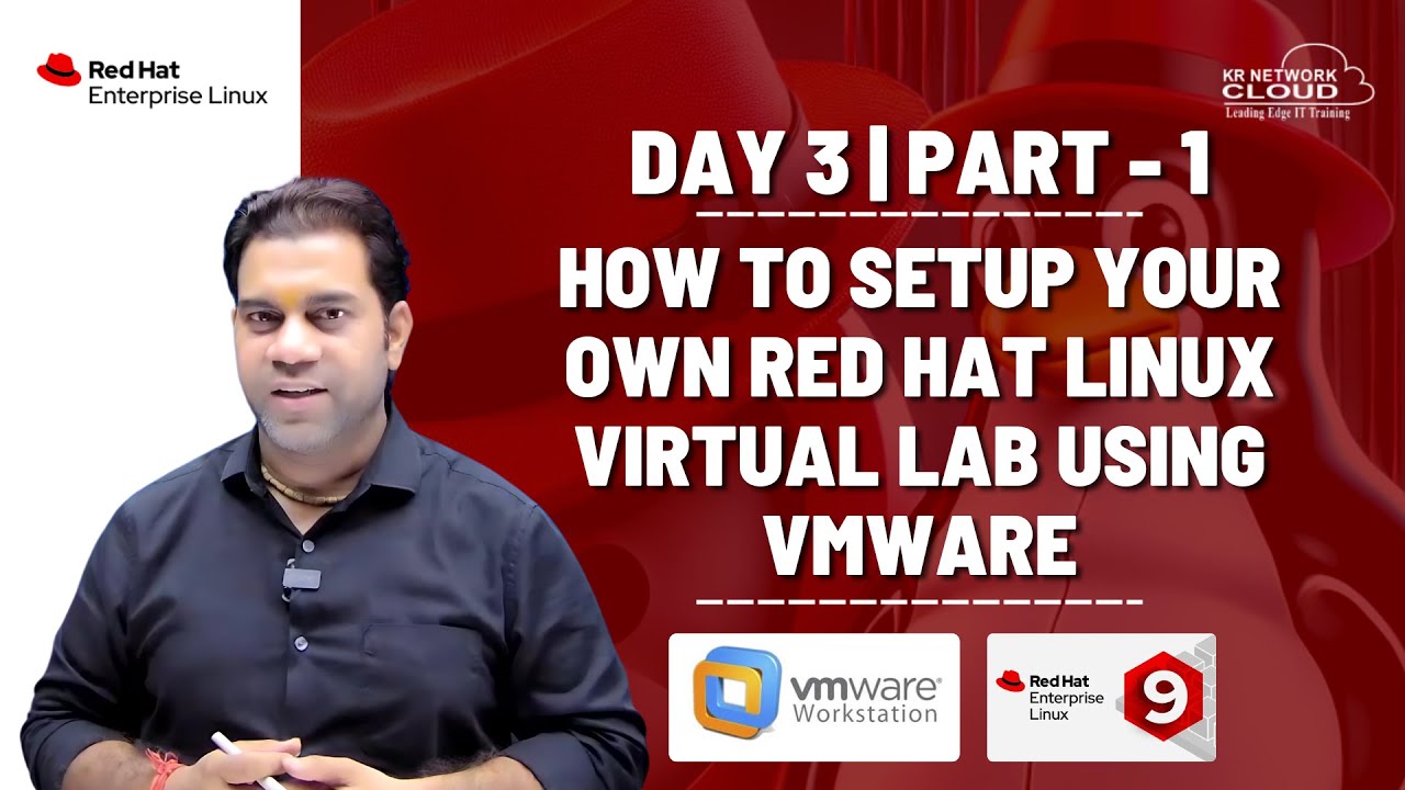 How to setup your own Red Hat Linux Virtual Lab using VMware | GUI and ...
