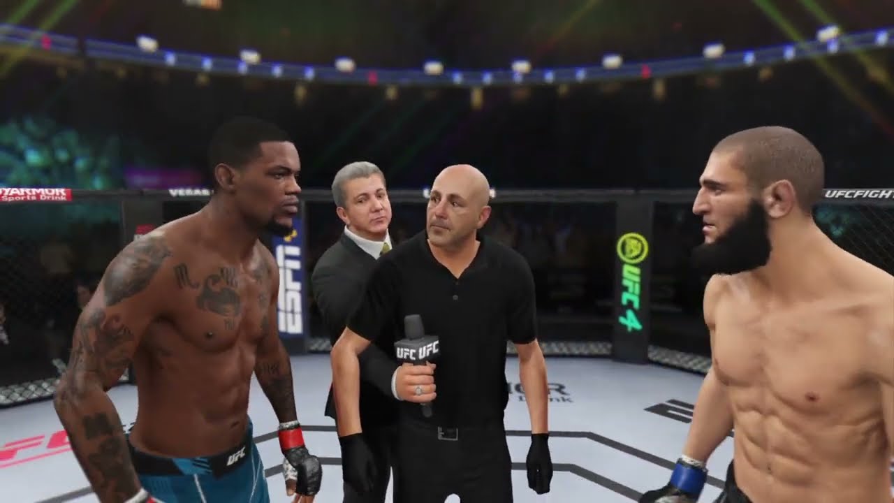 UFC 279 |  Khamzat Chimaev vs Kevin Holland  UFC 4 Simulation