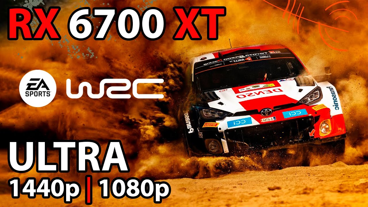 EA SPORTS WRC | RX 6700 XT | 5800X3D | Benchmark | 1440p | 1080p - YouTube