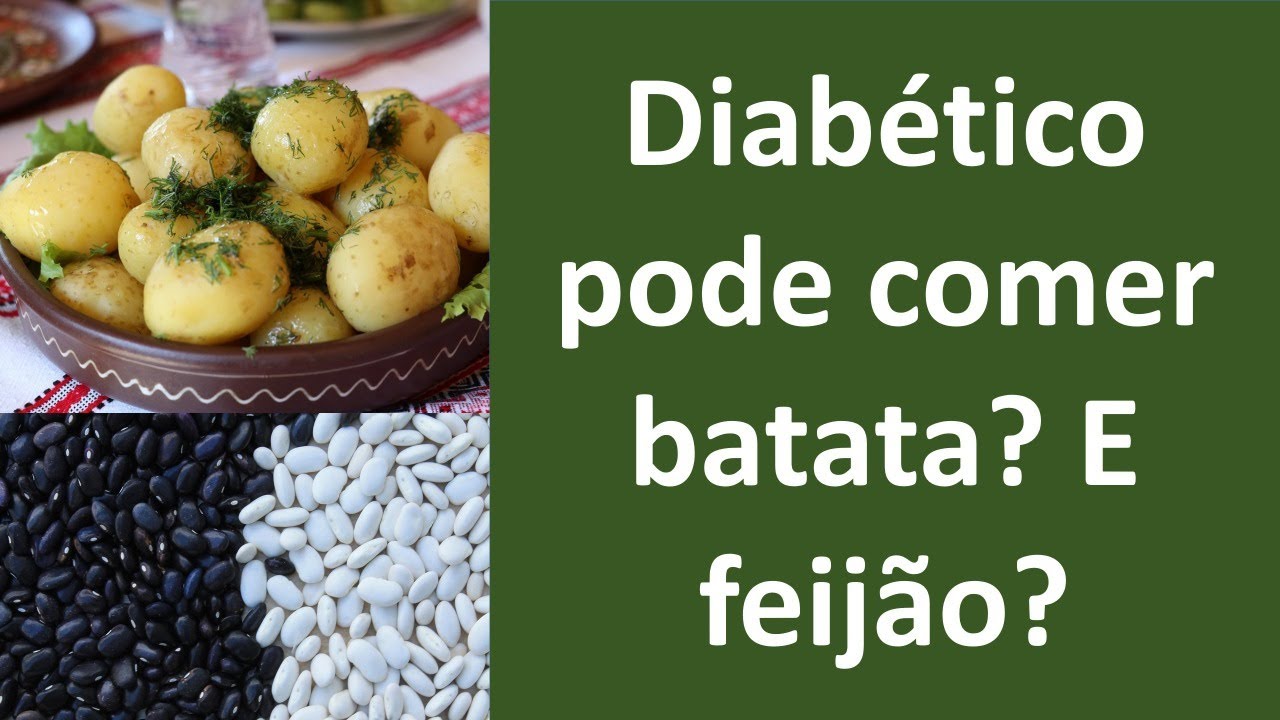 Diabético pode comer batata? e feijão?? | Dr. Marco Menelau - YouTube