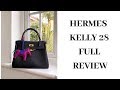 Hermes Kelly 28 Bag Review 愛馬仕凱莉包好用嗎