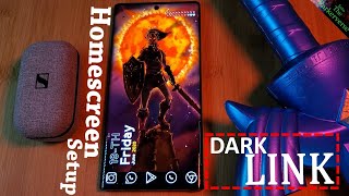 ZELDA - DARK LINK - Live Wallpaper Setup- How to Customize your Homescreen LIKE A PRO - Tutorial EP9 screenshot 3