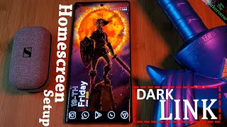 ZELDA - DARK LINK - Live Wallpaper Setup- How to Customize your Homescreen LIKE A PRO - Tutorial EP9 screenshot 1