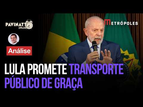 Pavinatto questiona virada no Datafolha e critica promessa de Lula de transporte público gratuito