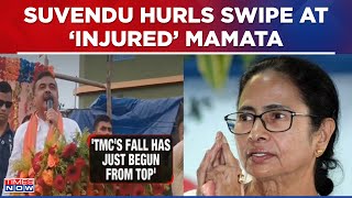 Politics Peaks Over Mamata Banerjee's 'Injury', TMC Condemns Suvendu Adhikari's Comment Bengal CM