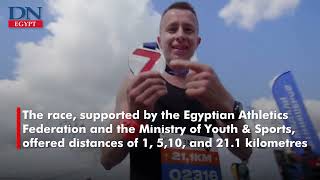 Giza Pyramids host Egypt’s leg of global ‘One Run’ half-marathon