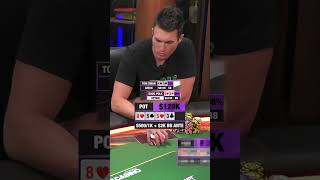 Rivering a boat vs Tom Dwan #poker #shorts