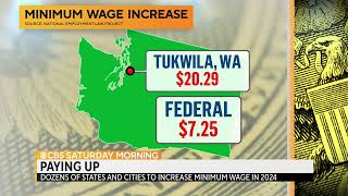 22 States Will Increase The Minimum Wage Starting Today