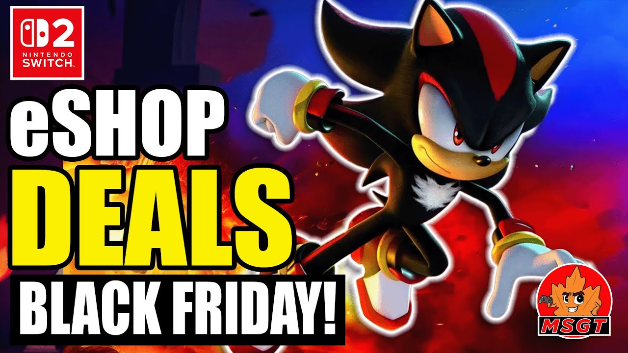 BLACK FRIDAY Nintendo Switch 2 eSHOP SALE | LOWEST eSHOP DEALS on 12 ...