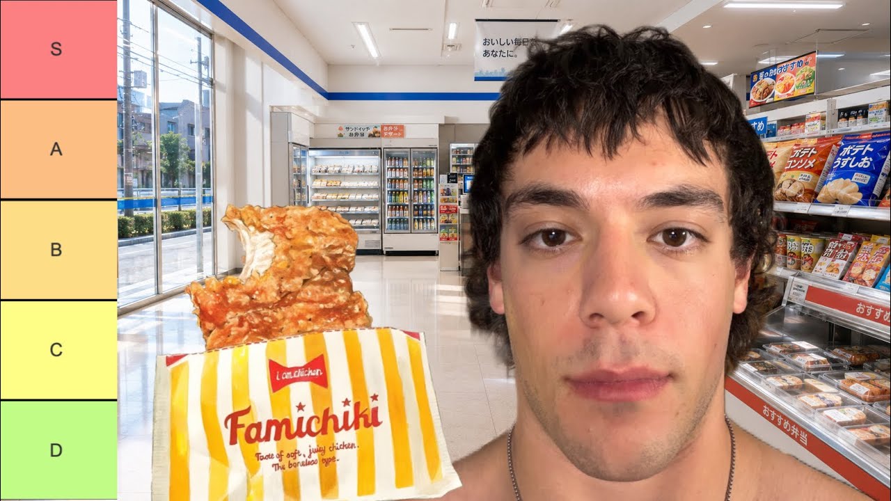Bodybuilder Ranks Japanese Convenience Store Foods