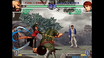 KOF 2002 NORMAL BUG VICE INFINITE (NO FREE HIT BUG)