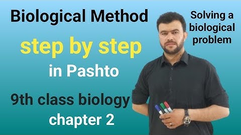 Biological Method | Solving a Biological Problem | steps of biological method | Sabar Khan Lectures