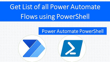 PowerShell Script to find out List of All Power Automate Flows from your Tenant