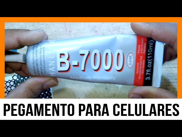 😱Pegamento B7000 /E6000, para PEGAR TOUCH y pantalla celulares, COMO SE  USA 