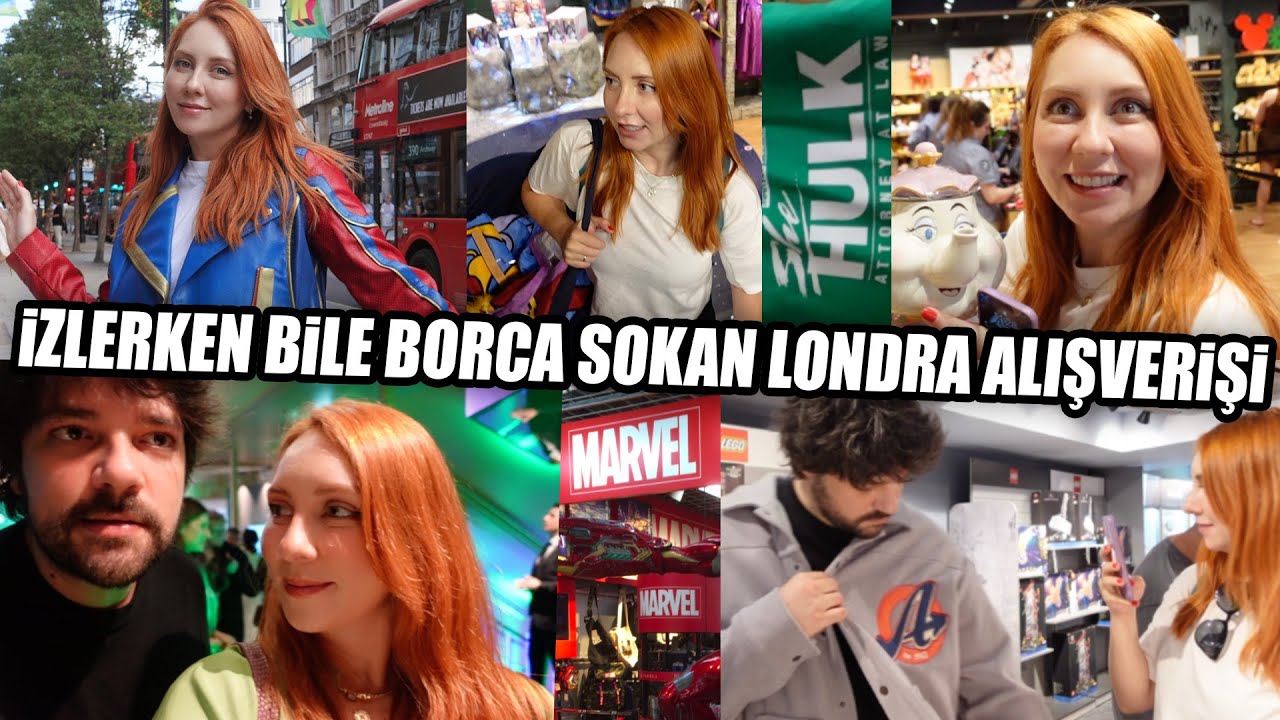 LONDRA MARVEL DISNEY ALIŞVERİŞİM ve SHE-HULK ÖZEL ETKİNLİĞİ Disney+ #shehulk