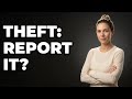 Should You File A Police Report For Laptop Theft?
