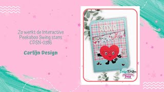 Download Lagu Zo werkt de Interactive Peekaboo Swing stans CDSN-0356 Carlijn Design MP3