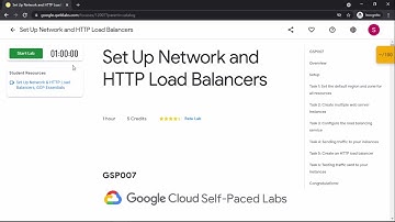 GSP007 | Set Up Network and HTTP Load Balancers | Google Cloud | Qwiklab | 30 days of google cloud