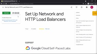 GSP007 | Set Up Network and HTTP Load Balancers | Google Cloud | Qwiklab | 30 days of google cloud