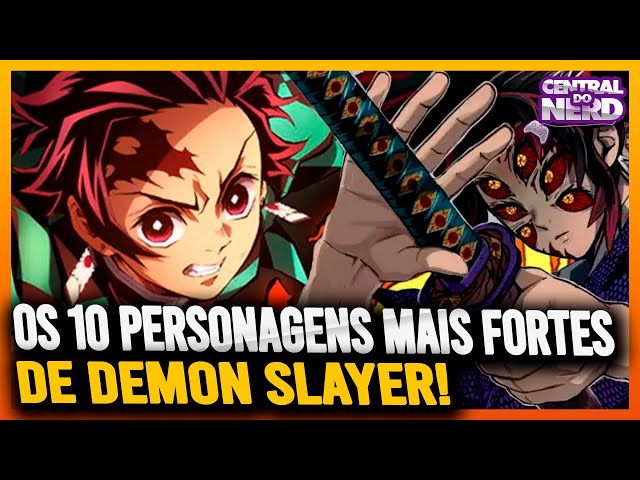 Os personagens mais fortes de Demon Slayer