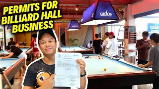 BUSINESS PERMIT FOR BILLIARD BUSINESS | Negosyong Bilyaran