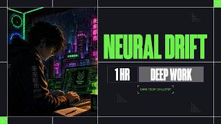 Neural Drift | 1 Hour Dark Chillstep Mix for Deep Focus, Coding & Flow State