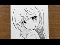 Draw a Cute Anime Girl in Minutes | Beginner Friendly