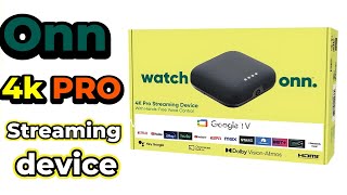 Onn 4K PRO Streaming Device Is Here!! THIS WILL DESTROY THE FIRESTICK !!