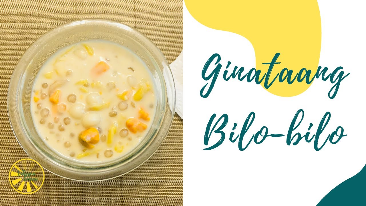 Ginataang Bilo Bilo With Langka