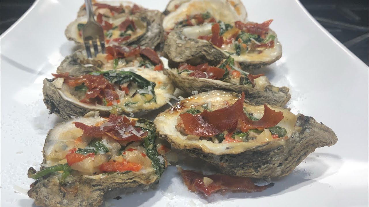 How to Make Grilled Oysters Rockefeller on the er Kettle (easy