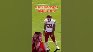 Travis Kelce Dancing to "Love Story" by Taylor Swift at the Chiefs vs. Las Vegas Raiders Game