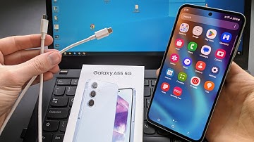 Samsung Galaxy A55 5G - Connect to PC & Transfer Files, Photos,Videos Windows &Mac Computer Laptop
