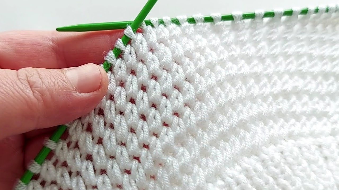 Easy And Beautiful knitting pattern🫠