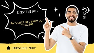 Salesforce Einstein: Pass chat info to Agent