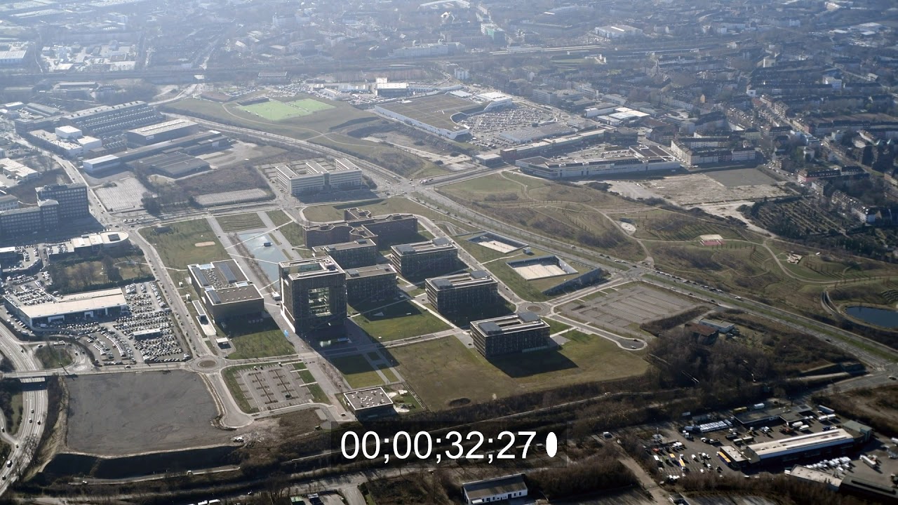 Krupp - Gürtel mit dem Krupp-Park in Essen im Bundesland Nordrhein-Westfalen