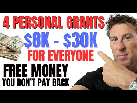 4 GRANTS for EVERYONE! $8,000 - $30,000 Bonus 7 more NOT LOAN FREE MONEY