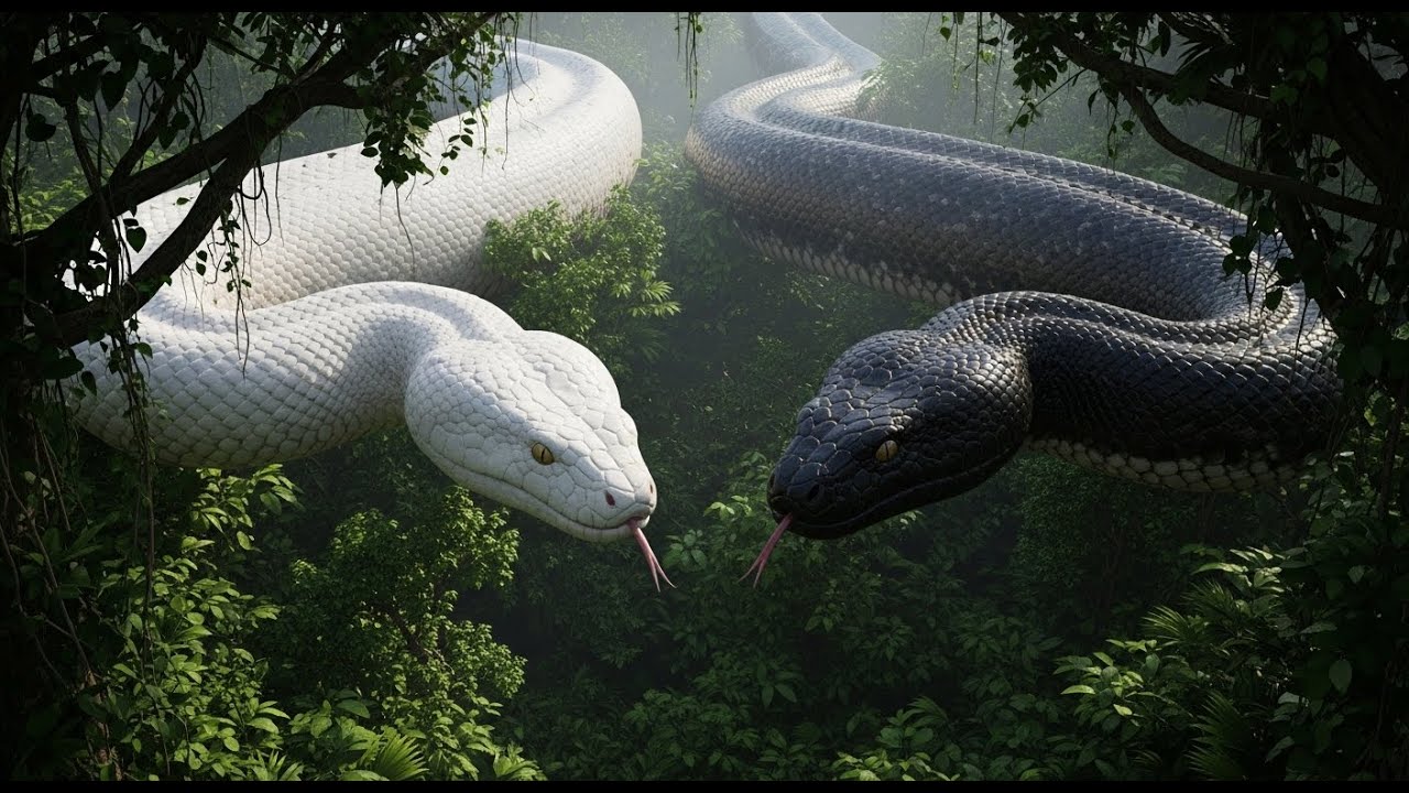 Life Million Years Ago: Prehistoric Humans vs Titanoboa - Deadly Serpents