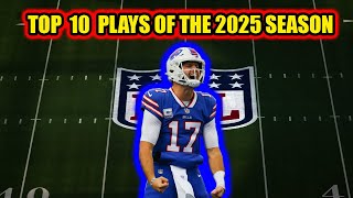 Unforgettable Buffalo Bills: Top 10 Plays of 2024-2025