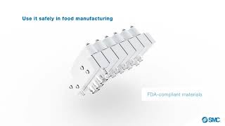 SMC, Clean Design Manifold Valve – JSY5000 H Series