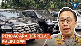 Polisi Tangkap Pengacara Berpelat Palsu DPR