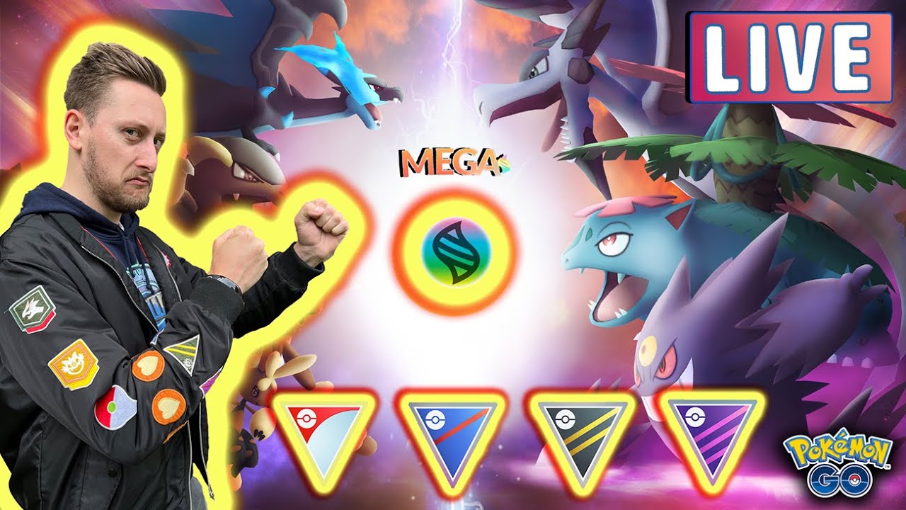 GO BATTLE DAY LIVE in POKÉMON GO! MEGA POKÉMON & STARDUST BOOSTS w PoGoMiloUK