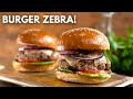 Francuski burger zebra  jeden z moich ulubionych   pascal brodnicki